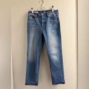 GAP High Rise Blue Jeans